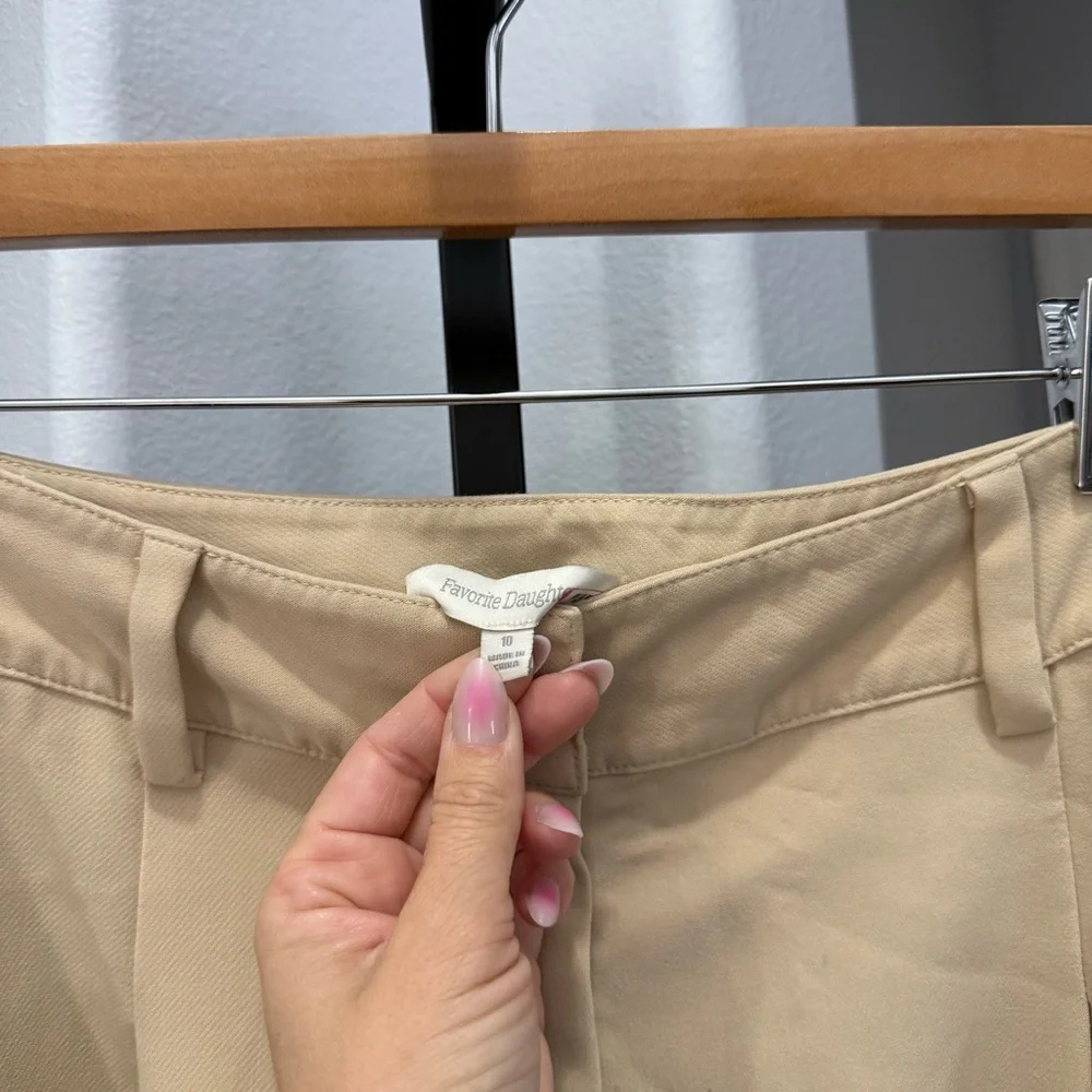 Favorite Daughter Margaret Wide Leg Pant (Sand) Trouser Trousers Size 10 Womens - Picture 5 of 11